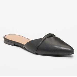 Old Navy Faux Leather Mules NWOT